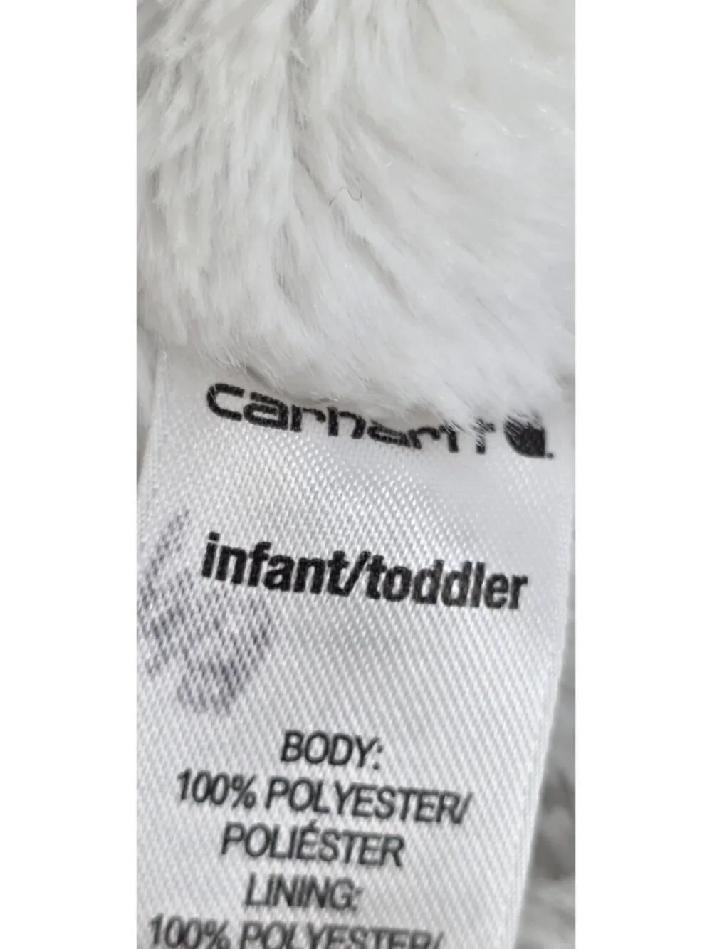 Carhartt Infant Toddler Pink Fleece Sherpa Trapper Hat